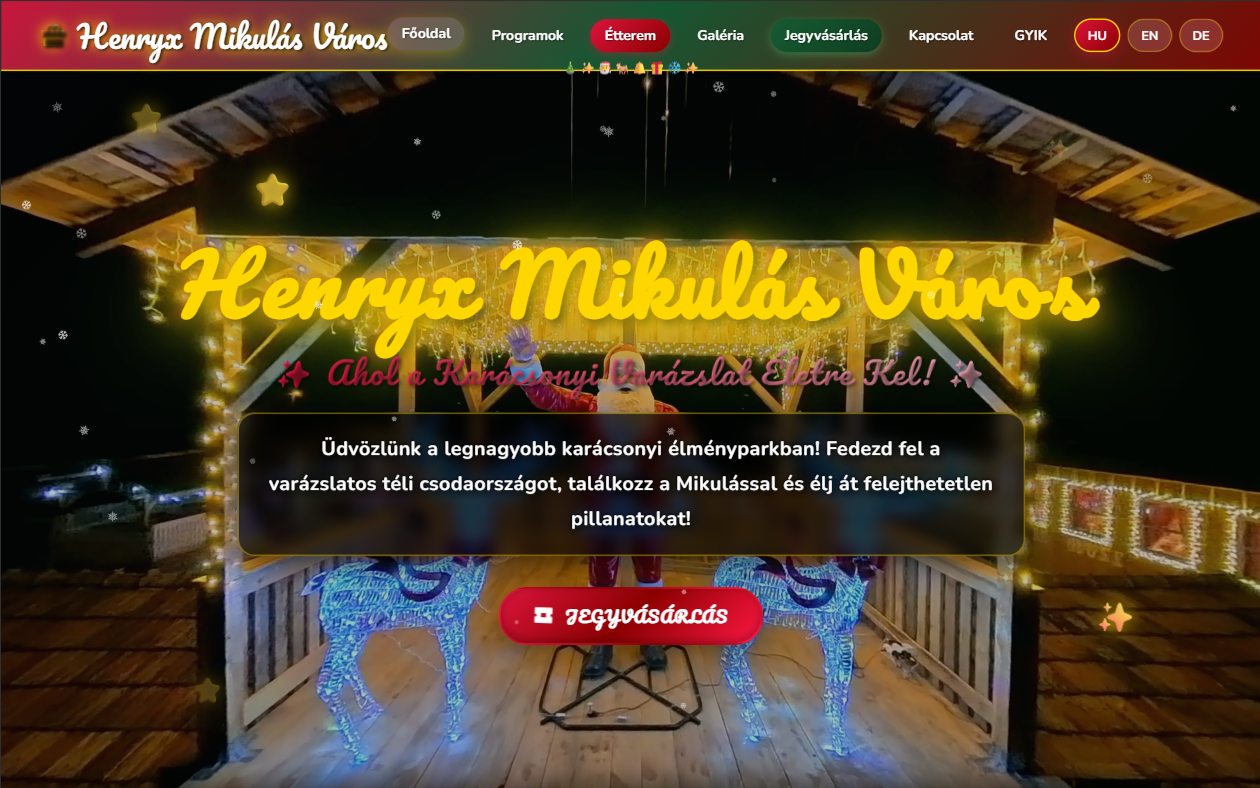 Henryx Mikulás Város – előnézet